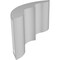 Ekena Millwork 5-in. W x 8-in. D x 8-in. H Ozark Architectural Grade PVC Knee Brace BRCP05X08X08OZK - alternate 2